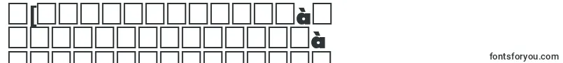 フォントFlipperBoldDb – ベンガル文字